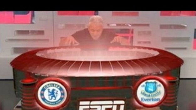 ESPN пуска уникално 3D студио за мача Челси - Евертън + ВИДЕО