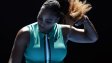 Серина смачка украинска красавица в Мелбърн и е на 1/8-финал