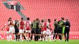 Фейенорд тресна с 4:0 Аякс след доиграването на прекратеното дерби