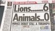 "Лъвове" - "Животни" 6:0: Това ли ви е образецът, английски господа?