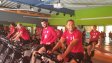 Няма време за отпускане: "Червените" се потят във фитнеса + ВИДЕО