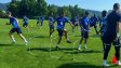 Левски с първа тренировка в Правец