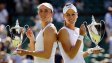 Рускиня и белгийка триумфираха с титлата на двойки на „Уимбълдън“