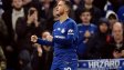 Шоуто на Азар съсипа Чуковете! Челси трети след 2:0