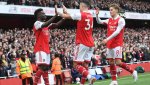 Арсенал разби Палас и дръпна на върха във Висшата лига