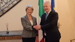 Председателят на БОК Лечева и посланикът на Италия със съвместни инициативи