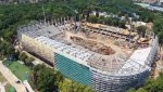 Стартираха с кофража за третия етаж на „Армията“ + ВИДЕО
