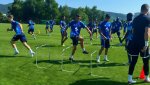 Левски с първа тренировка в Правец