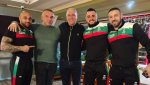 Стоичков се срещна с Насар и щангистите ни + СНИМКИ