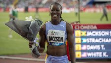 Шерика Джаксън с петото най-добро време на 100 метра в света