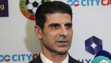 Президентът на БФС Георги Иванов на среща в министерството