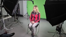 Александра Фейгин гостува в Олимпийското студио в Милано