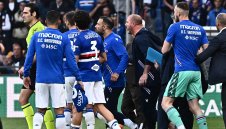 Сампдория изпадна в Серия В