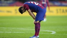 Ас на Барса "счупи" главата си във фитнеса