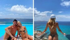 Мацката на Куртоа показа секси задник на Миконос + СНИМКИ