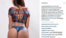 "Мис Дупе" отново показа сексуалните си мераци към Меси + ГАЛЕРИИ 