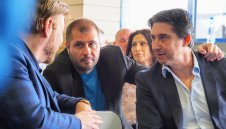 Левски и Радник загряха за контролата с официална вечеря