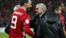 Ибра подкрепи Моуриньо