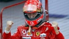 Михаел Шумахер постигна героична победа на Имола