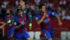 Барса докосва Суперкупата след 2:0 в Севиля