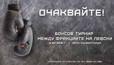 Свободата да избираш - IV боксов турнир между феновете на Левски