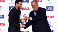 Не се спря! Тебас пак се подмазва на Меси