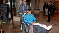 Вия можел да остане без крак преди година