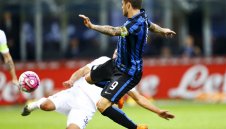 Ханданович и Икарди закопаха Интер срещу слабака Каляри  + ВИДЕО