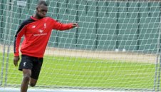 Бентеке с първа тренировка за Ливърпул