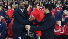 Виейра разочарован от равенството, Артета бесен на съдията