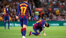 Барса потрепери, Меси отново се контузи