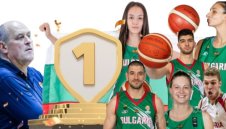 Александър Везенков и Борислава Христова отново са №1 в баскетбола ни