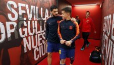 Канибала, Меси и Паулиньо уважиха жената на Коутиньо + СНИМКИ