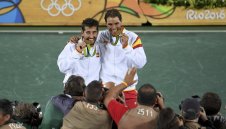 Голям! Надал стана олимпийски шампион на двойки + СНИМКИ