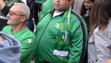 Феновете на Лудогорец бягат от мача с Базел