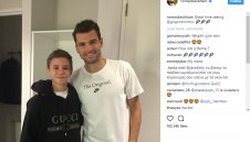 Бекъм се щракна с Гришо. Похвали се в интернет