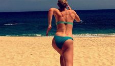 Линдзи Вон показа насинено дупе + СНИМКИ