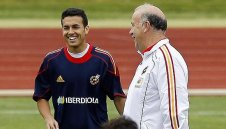 Четирима испанци с контузии, не тренираха с отбора