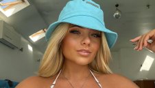 Мацка от ринга се забавлява в снега + СНИМКИ