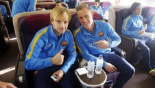 Летящ хотел извози Барса до Япония