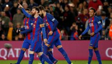 Крал Меси и вълшебникът Неймар скриха топката на Селта + ВИДЕО