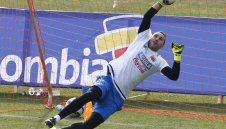 Давид Оспина пред напускане на Арсенал