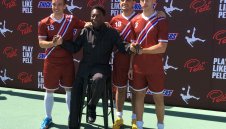 Трима българи тренираха с краля на футбола