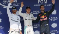 Розберг би Люис в квалификацията в Унгария