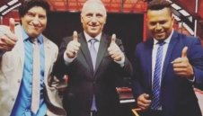 Легенди: Стоичков научи Иван Саморано на български + ВИДЕО