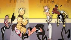 Как Роналдо разцелува краката на Меси + ГАЛЕРИЯ