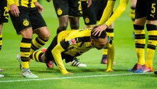 Обамеянг обясни за лицевите опори след гола си + ВИДЕО