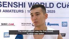 Айбек Аманов е на финал срещу Петър Стойков на Световна купа KWU SENSHI 