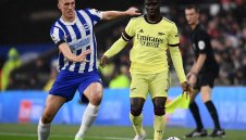 Брайтън изпусна Арсенал на южния бряг