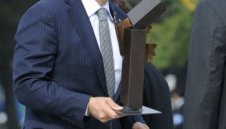 Платини и Роби Баджо в Залата на славата в Италия